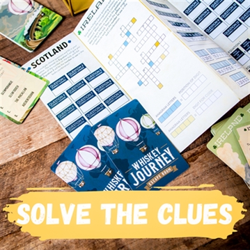 Whiskey Journey Escape Room Puzzle