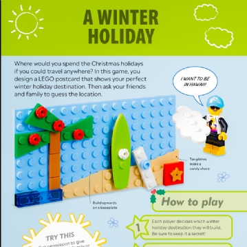 The Lego Christmas Games Book