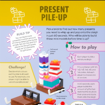 The Lego Christmas Games Book