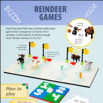 The Lego Christmas Games Book