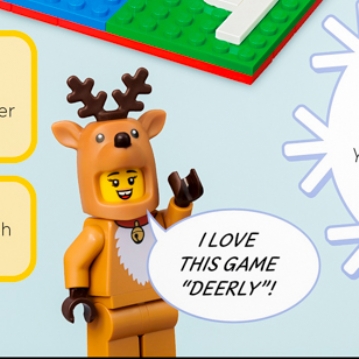 The Lego Christmas Games Book