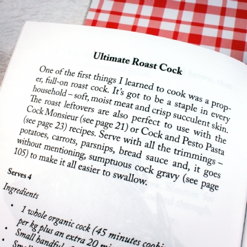 How To Eat Cock - Cookbook