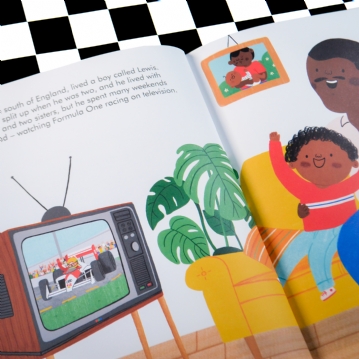 Little People Big Dreams - Lewis Hamilton Book