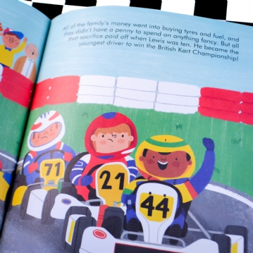 Little People Big Dreams - Lewis Hamilton Book