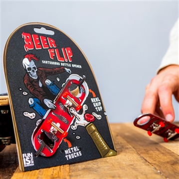 Beerflip Skateboard Bones Bottle Opener