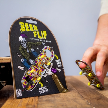 Beerflip Skateboard 'Spill' Bottle Opener