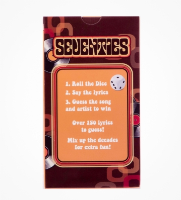 Seventies Guess That Tune Card Game