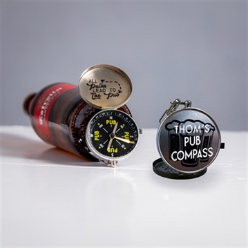 Pub Compass - "All Pints Leads to Happiness"