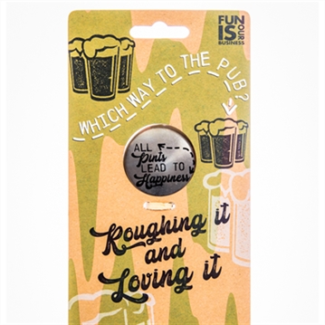 Pub Compass - "All Pints Leads to Happiness"