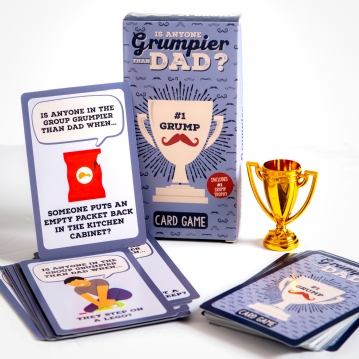Is Anyone Grumpier than Dad? Card Game