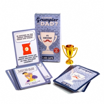 Is Anyone Grumpier than Dad? Card Game