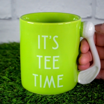 Golf Mug - "It's Tee Time"
