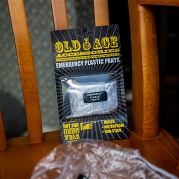 Old Age Emergency Plastic Pants 