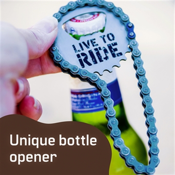 Bike Chain Bottle Opener