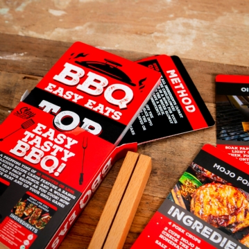 BBQ Easy Eats Recipe Cards