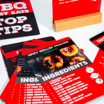 BBQ Easy Eats Recipe Cards
