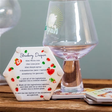 Ceramic Coaster Set - Drunken Party Animals