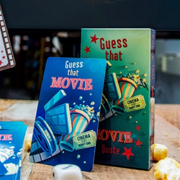 Guess That Movie Card Game