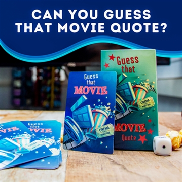 Guess That Movie Card Game