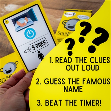 Sound-A-like Card Game