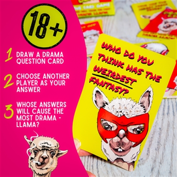 Drama Llama Card Game