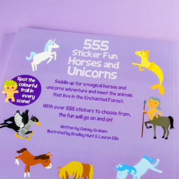 Horses and Unicorn Sticker Book Fun