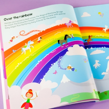 Horses and Unicorn Sticker Book Fun