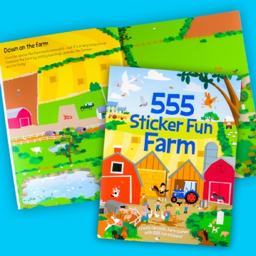 Farm Sticker Fun Book