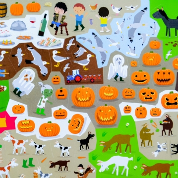 Farm Sticker Fun Book