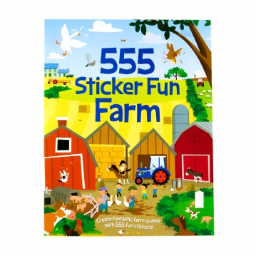 Farm Sticker Fun Book