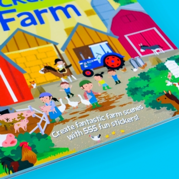 Farm Sticker Fun Book