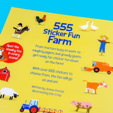 Farm Sticker Fun Book