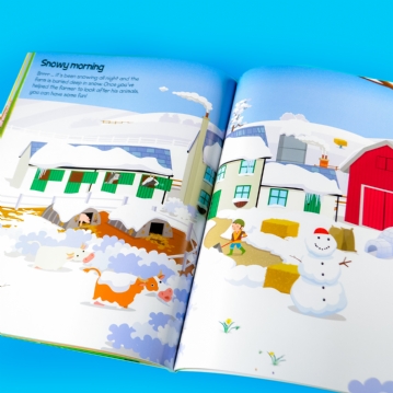 Farm Sticker Fun Book