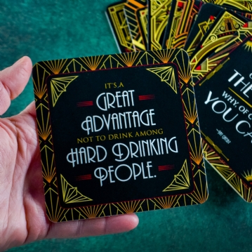 Gatsby's Speakeasy - Cocktails & Coasters