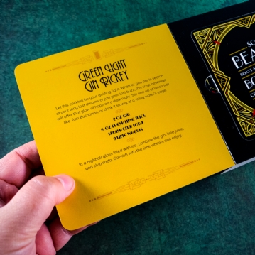 Gatsby's Speakeasy - Cocktails & Coasters