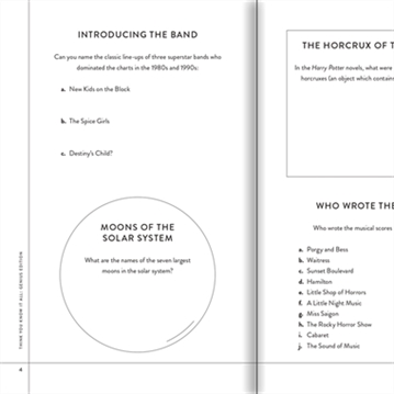 Think You Know It All Genius Edition