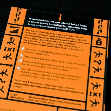 Crime Puzzles Book