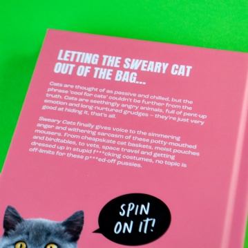 Sweary Cats Funny Book