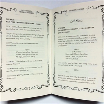The Crimes of Grindelwald Interactive Book - The Original Screenplay