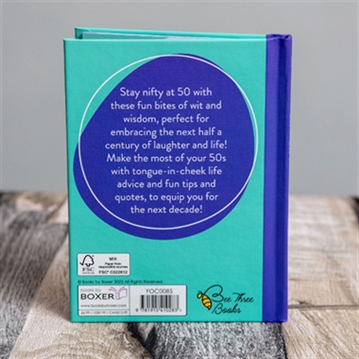 50th Fun Age Quote Pocket Book - Older (Possibly Wiser)