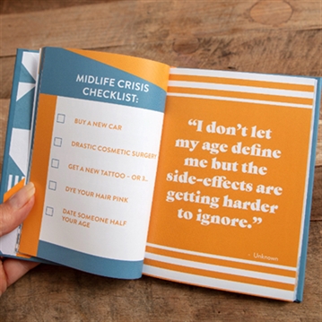 40th Fun Age Quote Pocket Book - Take Me to Bed (I Need the Sleep)