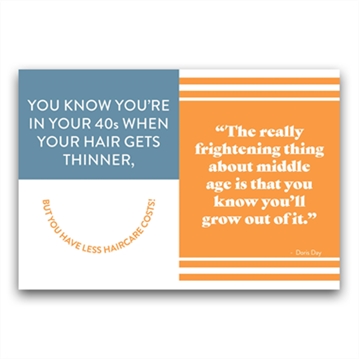 40th Fun Age Quote Pocket Book - Take Me to Bed (I Need the Sleep)