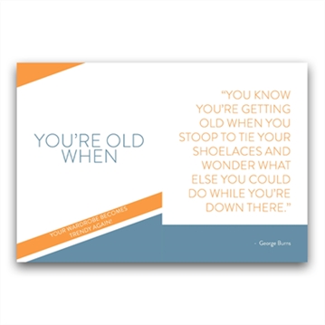 40th Fun Age Quote Pocket Book - Take Me to Bed (I Need the Sleep)