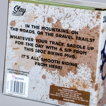 Powered By Ass Not Gas - Bike Mug