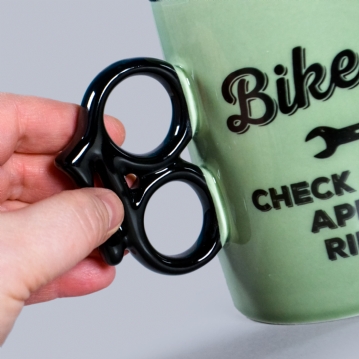 Check Your Nuts - Bike Prep Mug
