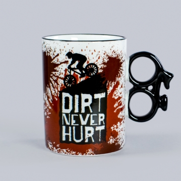 Dirt Never Hurt - Bike Mug