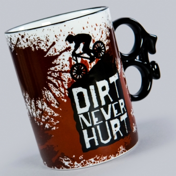 Dirt Never Hurt - Bike Mug
