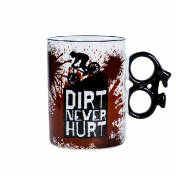 Dirt Never Hurt - Bike Mug