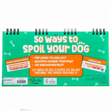 50 Ways to Spoil Your Dog Flip Book