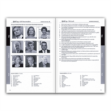 Pub Quiz Book - 10,000 Questions